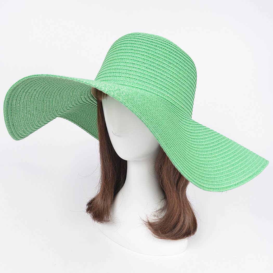 3AM BY H&D ACCESSORIES - Wholesale Straw Hat - Women's - Wide Brim Beach Hat7