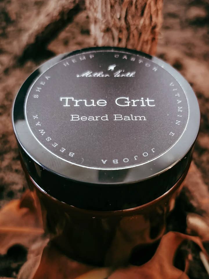 True Grit Beard Balm for wholesale by Mother Ürth