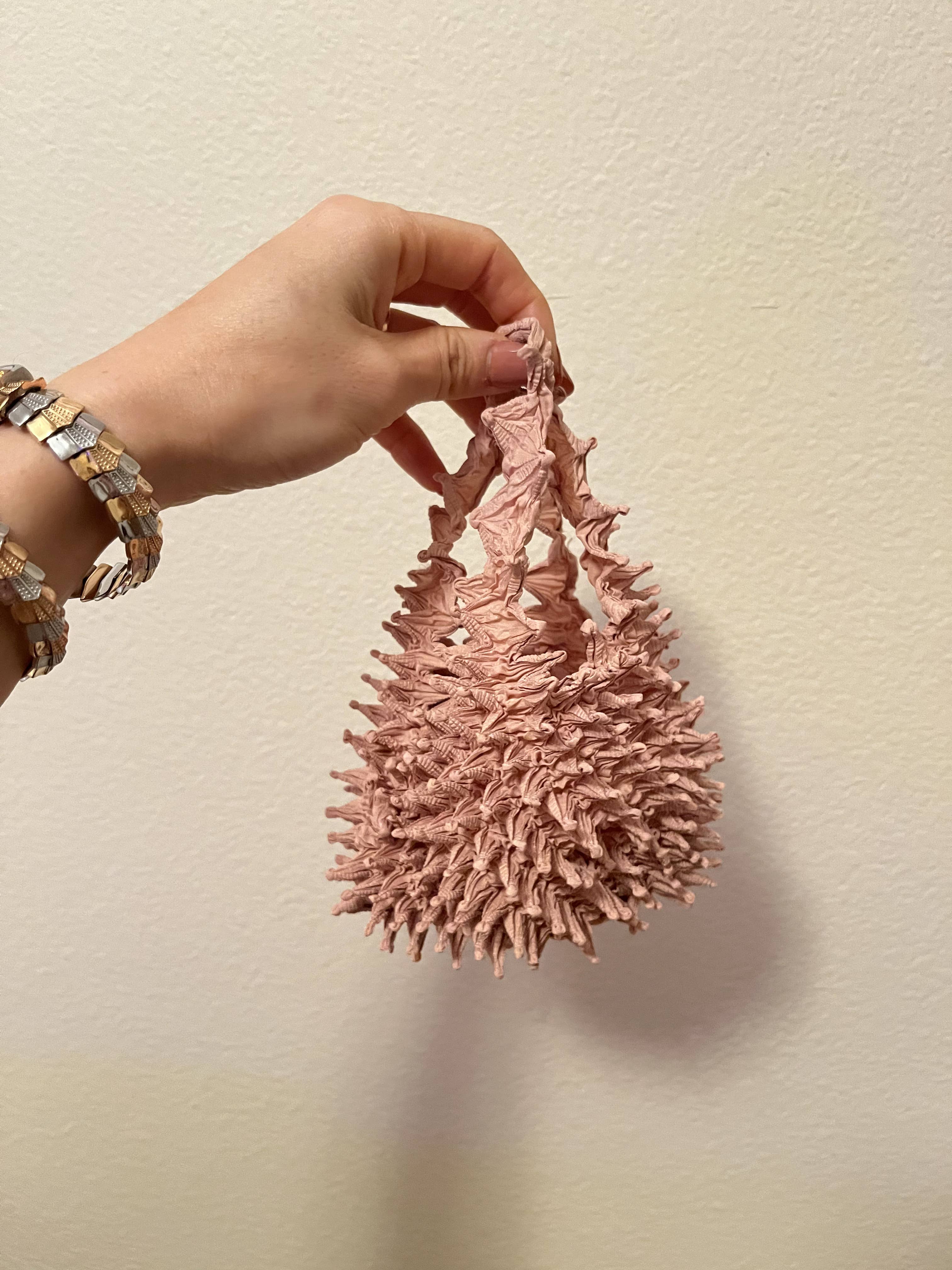 House of Shokunin - Venta al por mayor Bolsas de la compra - Bolsa japonesa Shibori expandible, extensible y lavable, bolsa para fiesta, reutilizable para compras, organizador y cartera mini26