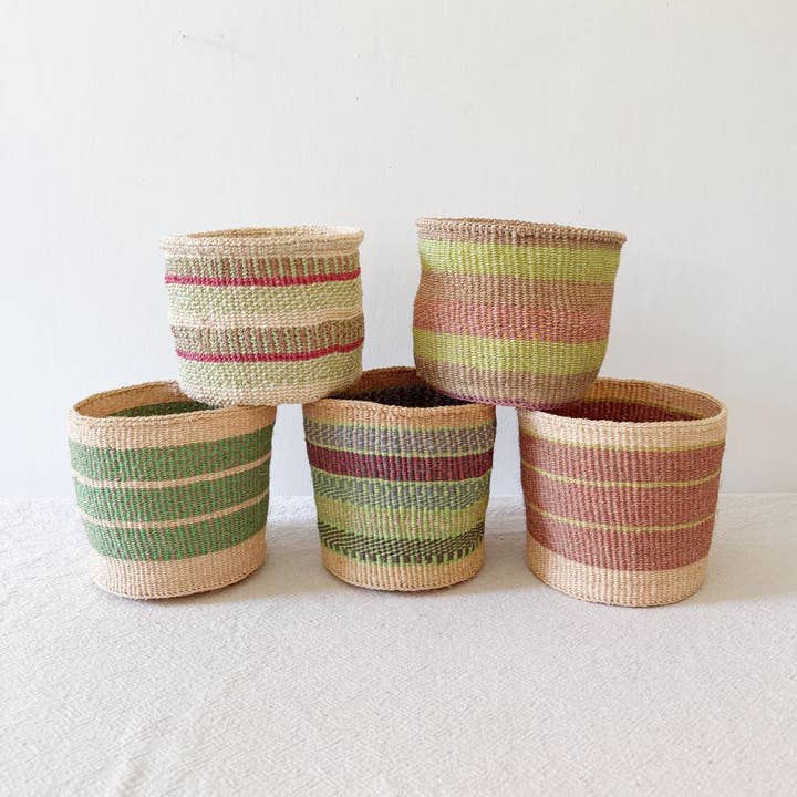 7"- 8" Small Storage Plant Baskets - Assortment 969 for wholesale by Amsha