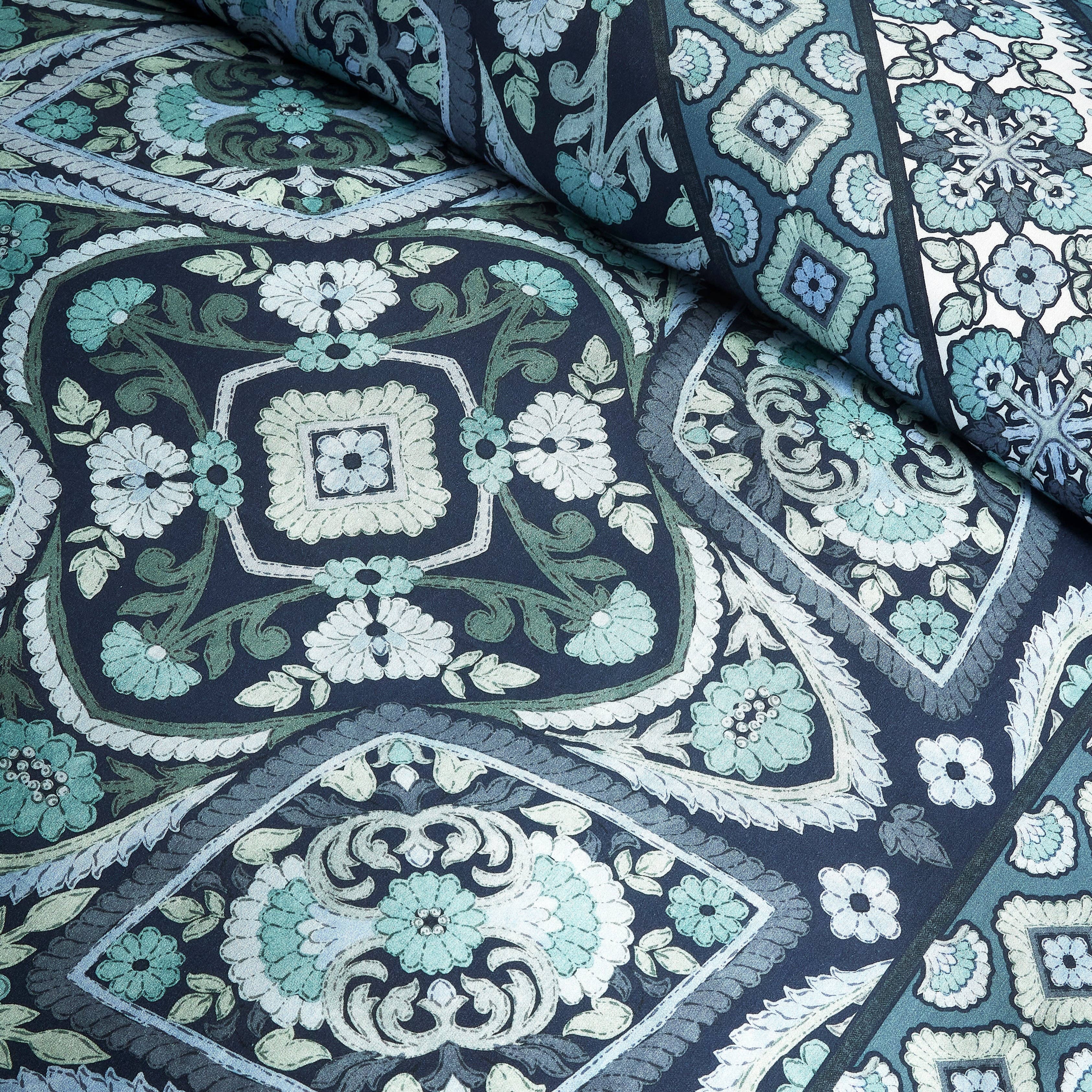 Vantona Boutique Mai Blossom Duvet Cover Set - Blue for wholesale on Faire3