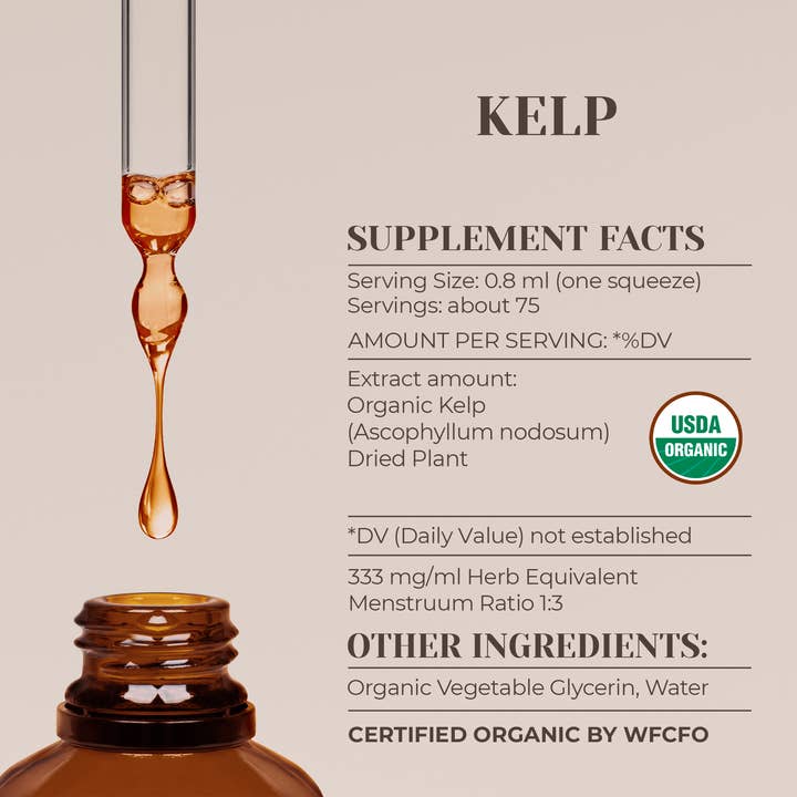 Garden Organics – wholesale Tincture – Kelp Tincture