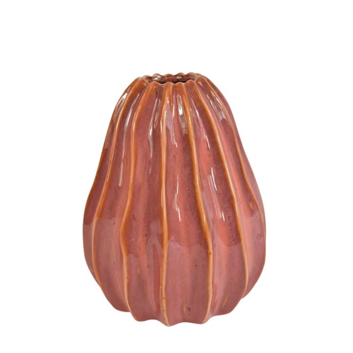 Vase Louise-Red for wholesale by DRYdecorations