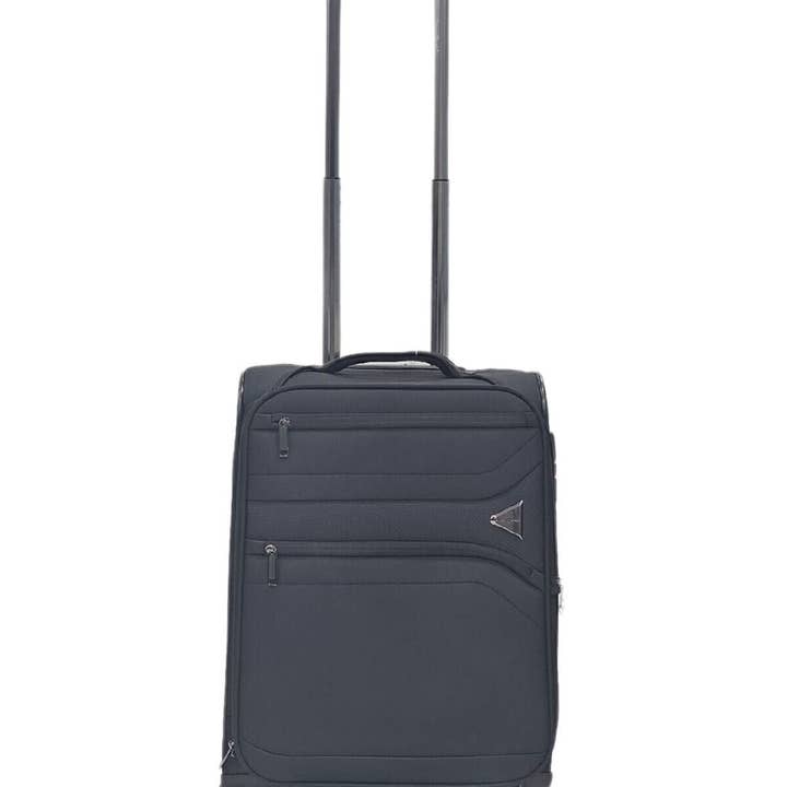 Infinity Leather (Upperclass Fashions Ltd) - Venta al por mayor Maletas - Maletas Ligeras 8 Ruedas Equipaje Maletas de Viaje Bolsa Suave de Vacaciones