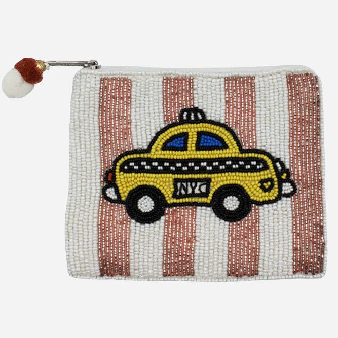 NYC Gelbes Taxi Perlen-Geldbörse für den Großhandel von Pizzazz, Inc.