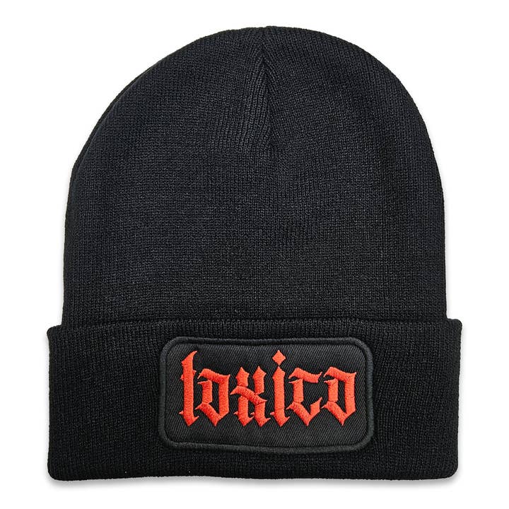 Toxico Patch Beanie for wholesale by Toxico