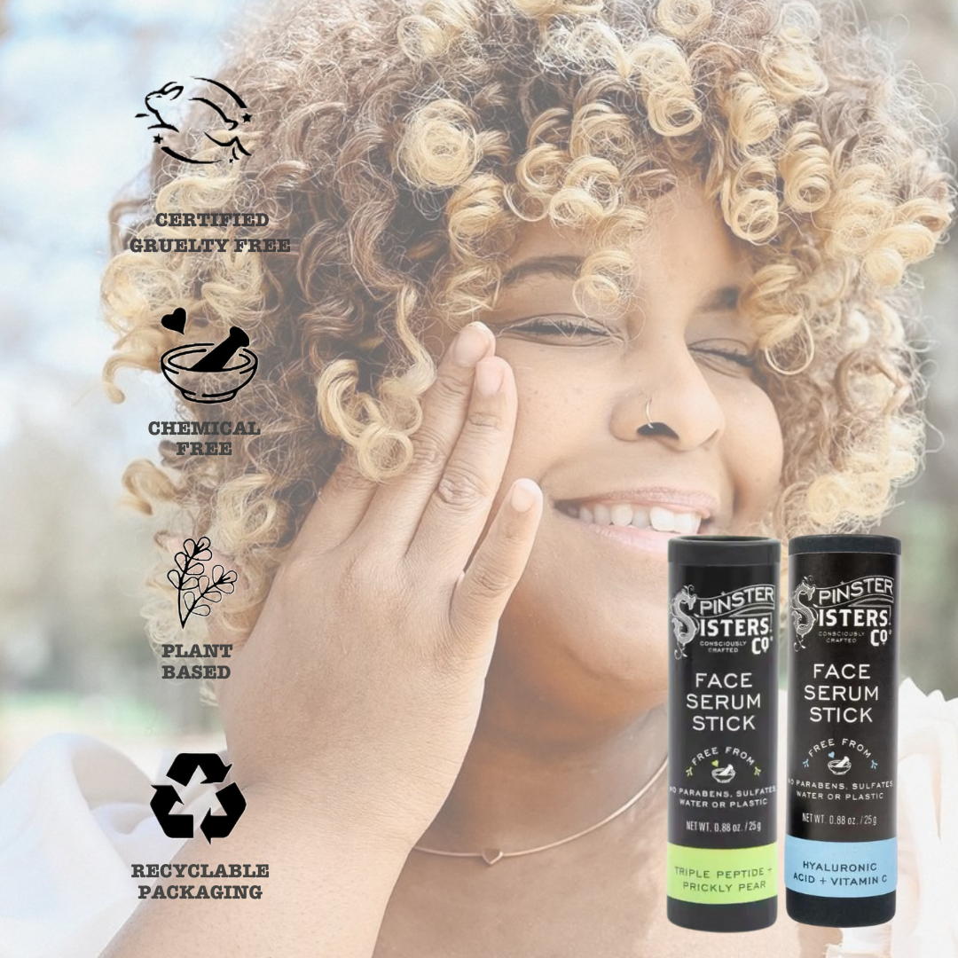 Spinster Sisters Co. / Old Salt Grooming Supply - Wholesale Facial Serum/Concentrate - Brightening Face Serum Stick w/ Hyaluronic Acid & Vitamin C2