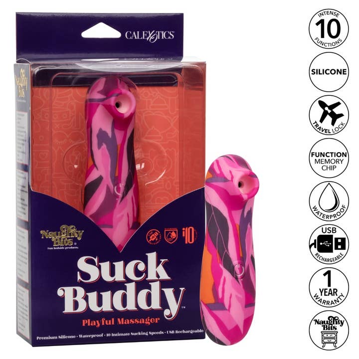CalExotics - Wholesale Sex Toy - Naughty Bits® Suck Buddy™ Playful Massager