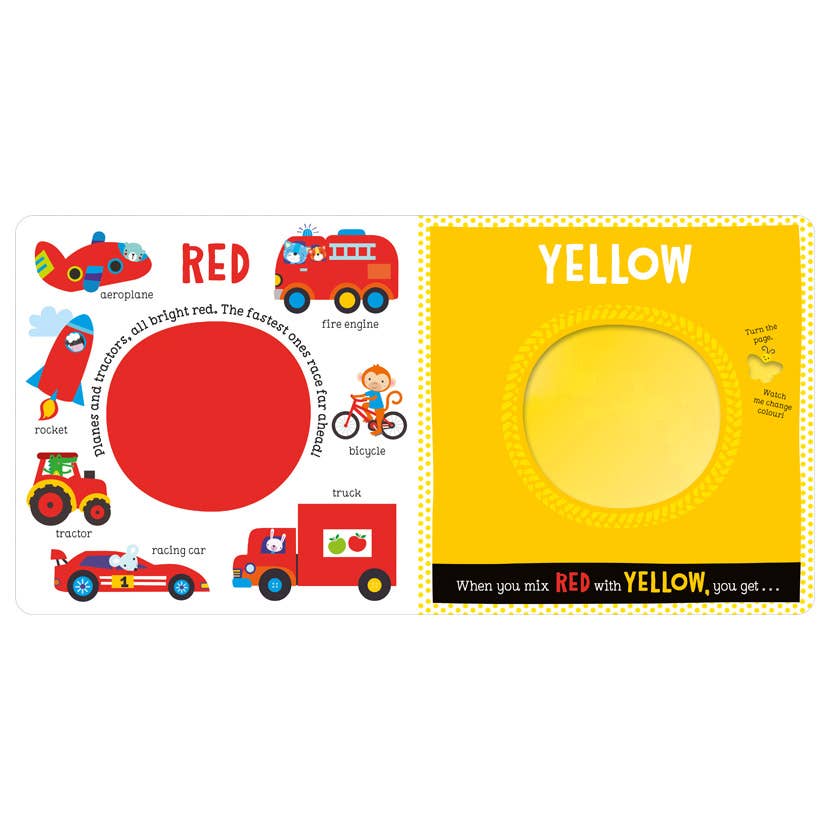 Make Believe Ideas – wholesale Colouring book – Child & baby – My First Book of Colours - Blue Cover1