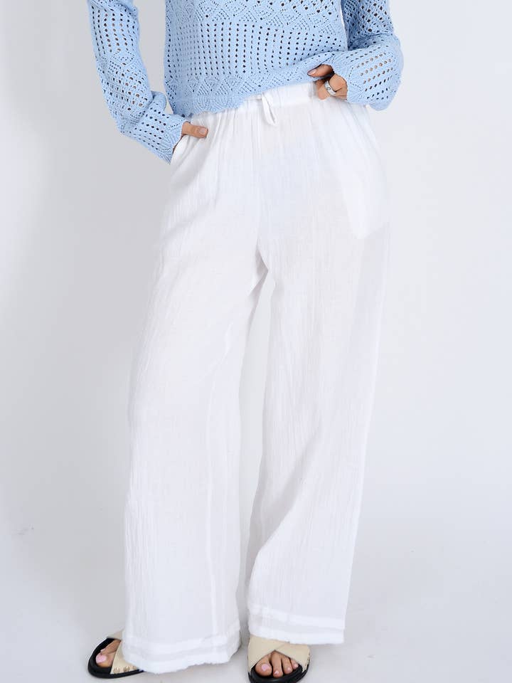 RD Style - Wholesale Pants - Women's - MERRY PULL ON DRAWSTRING PANT - 41W167S