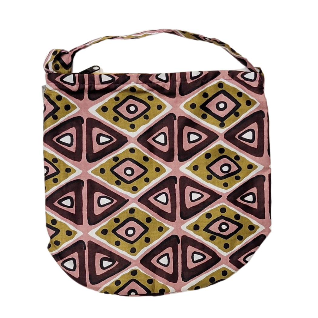 Unique Batik Fair Trade - Wholesale Crossbody Bag - Women's - African Wax Print Bucket Bag2