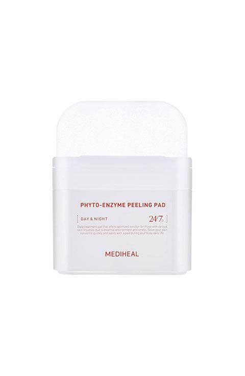 Palace Beauty Galleria – Engroshandel Ansigtspeeling – Mediheal Phyto-Enzyme Peeling Pad 200 ml, 90 pads til porepleje0