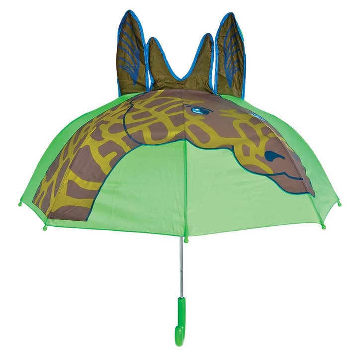 28" GIRAFFE UMBRELLA LLB Umbrella for wholesale by La Luna Bella - Toys