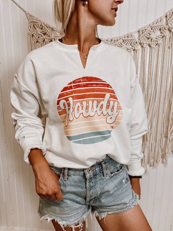 Howdy Sudadera para venta al por mayor de Magnolia Ranch Originals