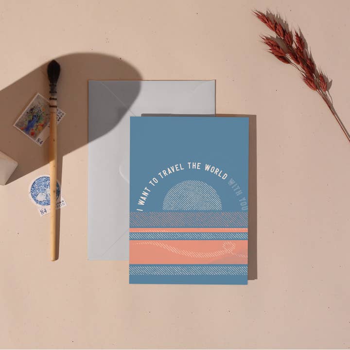 Rejse verden med dig | Tænker på dig | Venskab for engroshandel hos I am Roxanne