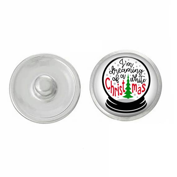 Snap Snapings sur le thème de Noël - Snaps 18-20 mm - Select pour la vente par Say It in A Snap Jewelry