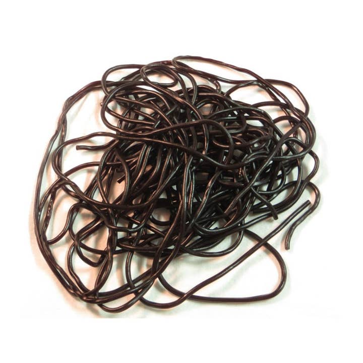 I Got Your Candy - Wholesale Liquorice - Black Shoe String Licorice 2lb - 100ct