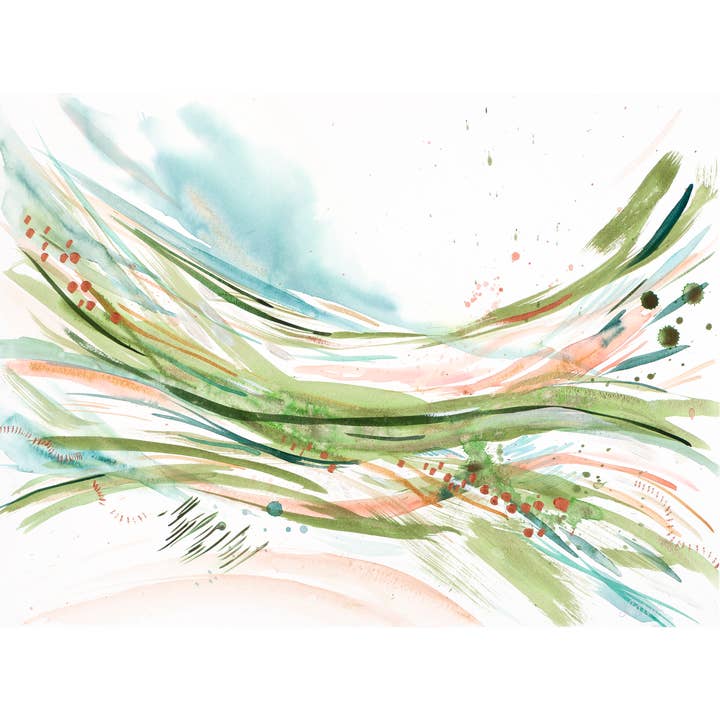 Sprung des Glaubens - Fine Art Print für den Großhandel von Create Joy Project