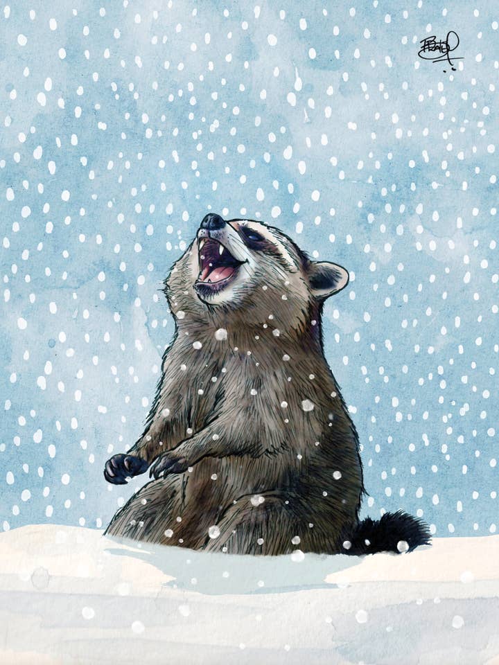 Frosty Flakes #313 - verticale per la vendita all'ingrosso da parte di Shawn Braley Illustration