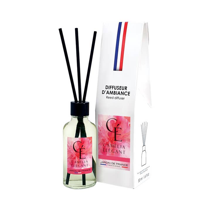Diffuseur d'ambiance - Camélia Elégant pour la vente par Parfumerie Jardin De France