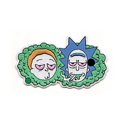 Rick and Morty Burnt Out Patch for wholesale by Gypsy Rose
