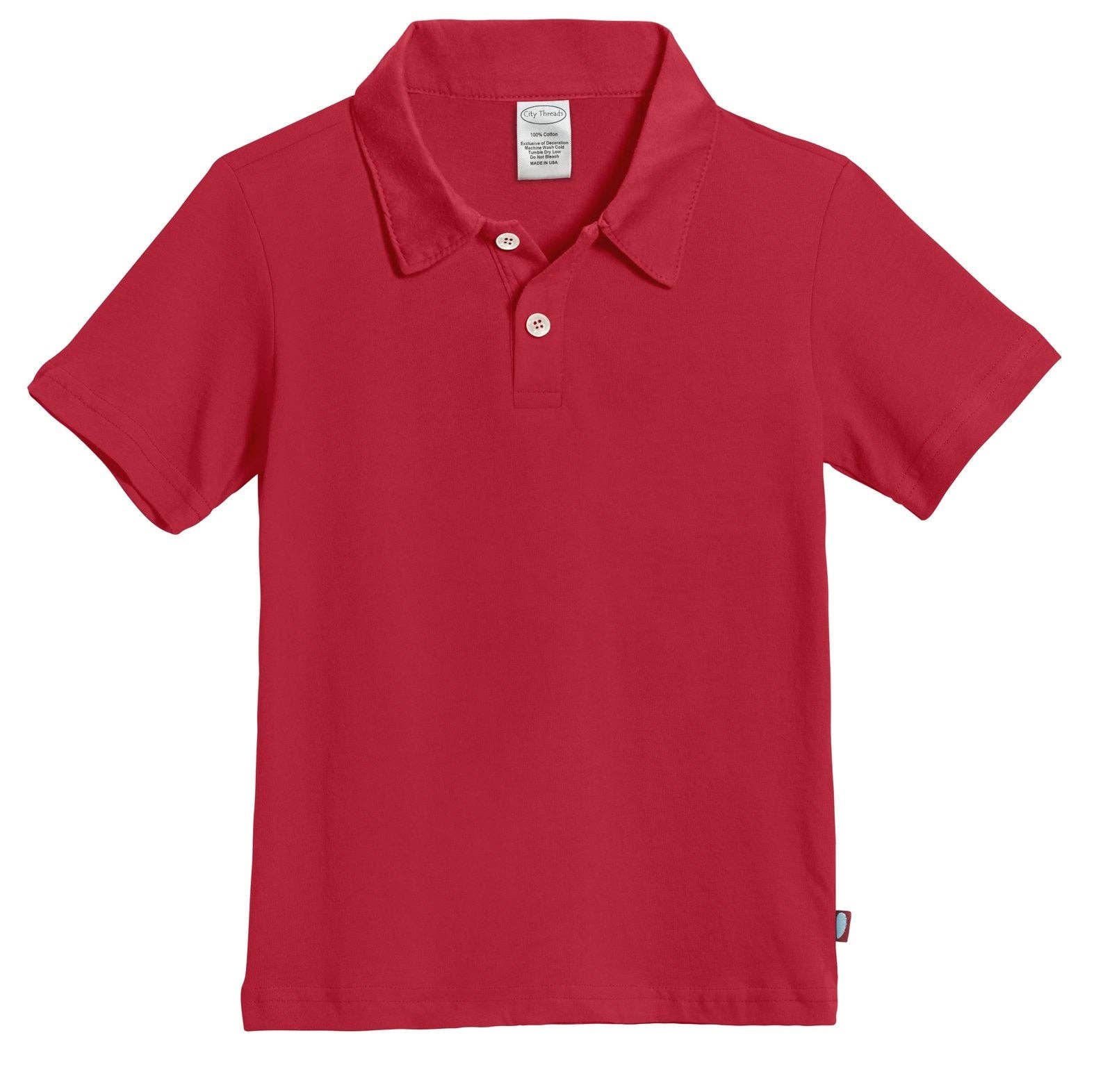 City Threads - Wholesale T-Shirt - Kids - Soft Cotton Jersey 2 Button Polos11