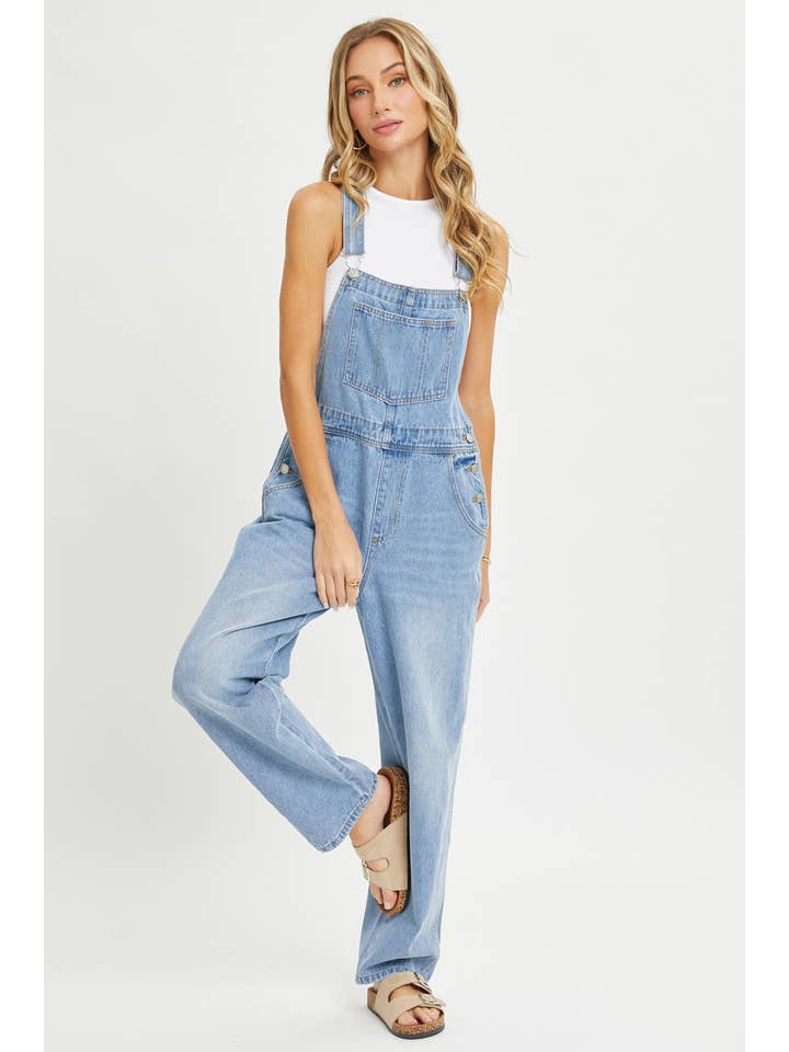 Sweet Lovely by Jen - Wholesale Overalls - Women's - DENIM ADJUSTABLE STRAPS OVERALLS18