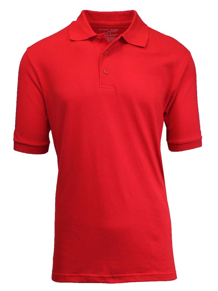 Galaxy By Harvic - Wholesale Polo - Men's - Men's Short Sleeve Pique Polo Shirts Uniform4