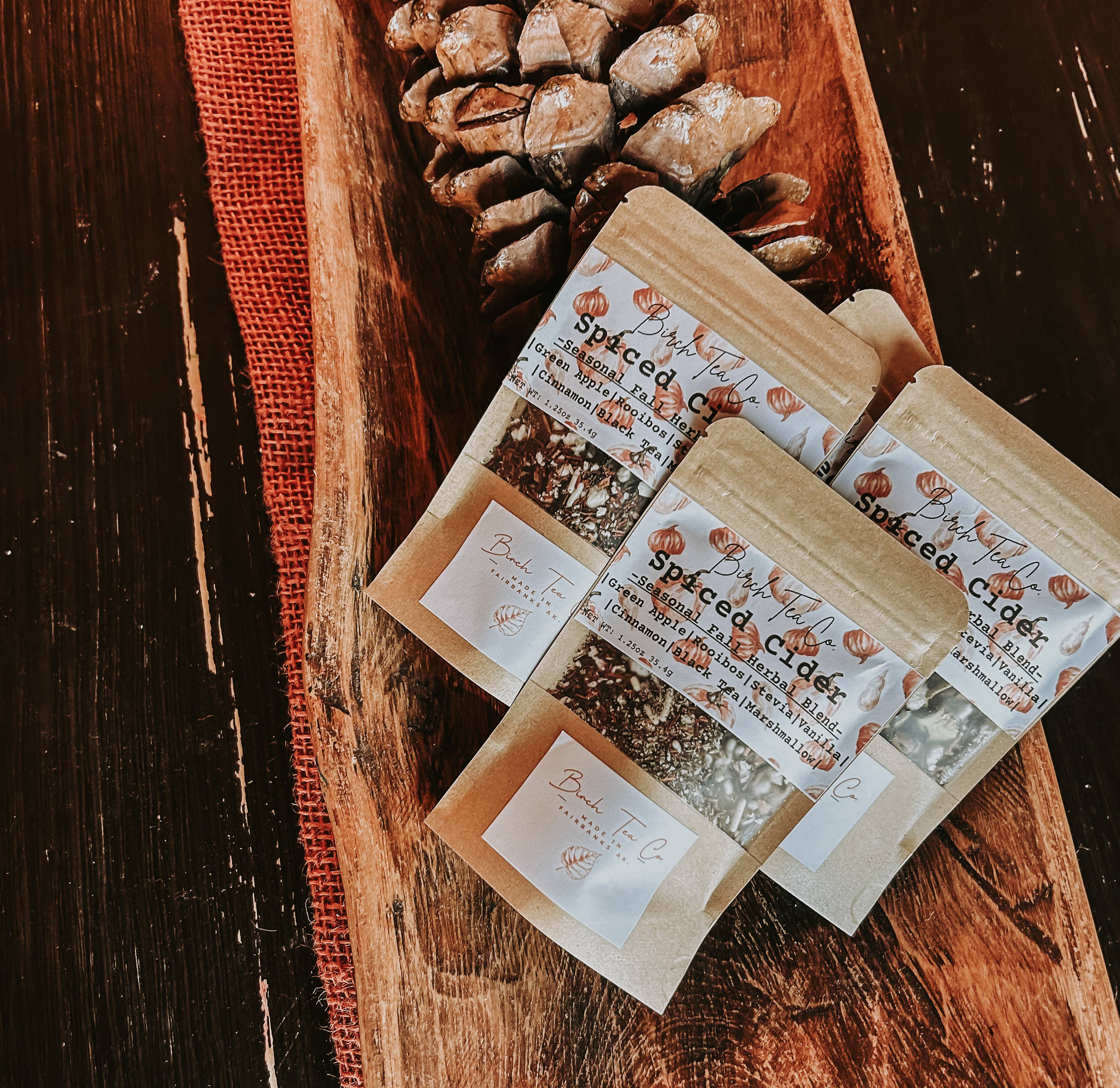 Birch Tea Co. - Wholesale Loose Tea - Spiced Cider- Spiced Apple Herbal Tea Blend6
