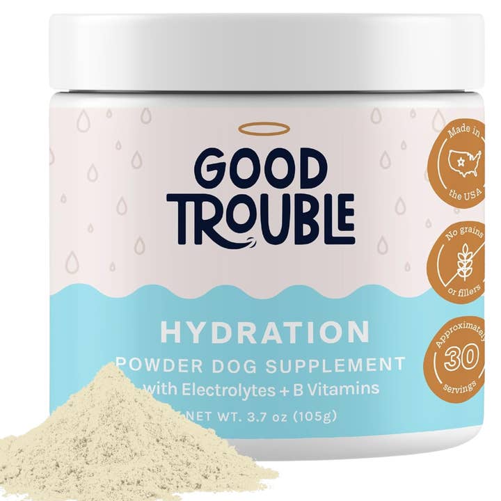 Good Trouble Pets - Wholesale Pet Supplement - Dog - Dog Hydration Powder Supplement