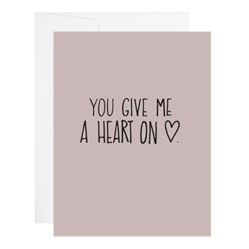 Naughty Nines - Wholesale Love Card - Heart On Card0