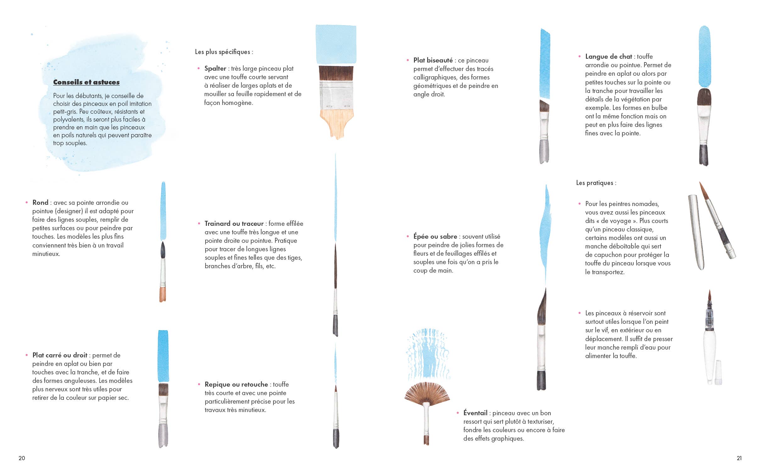 Un Dimanche Après-Midi - Wholesale Arts & Entertainment Book - Watercolor, the basics - All the techniques step by step2