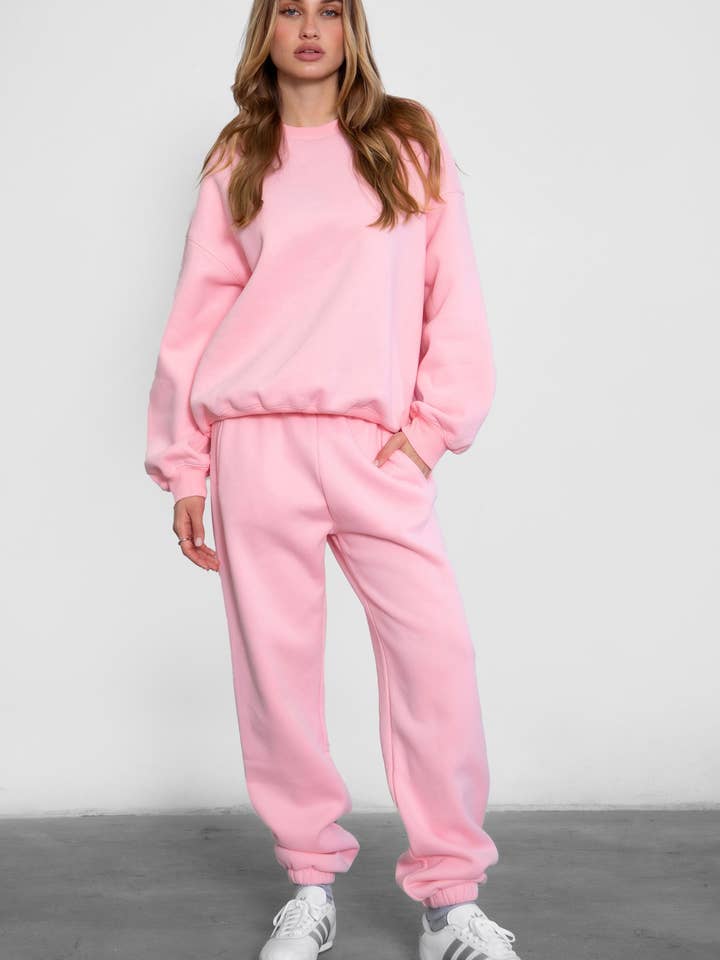 TICTOC - Wholesale Sweatshirt - Women's - VARSITY Fleece Crew Neck Pullover Sweatshirt
TH28243-VARSITY