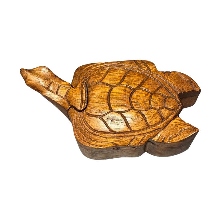 Puzzle Box Sea Turtle for wholesale by OTOP USA