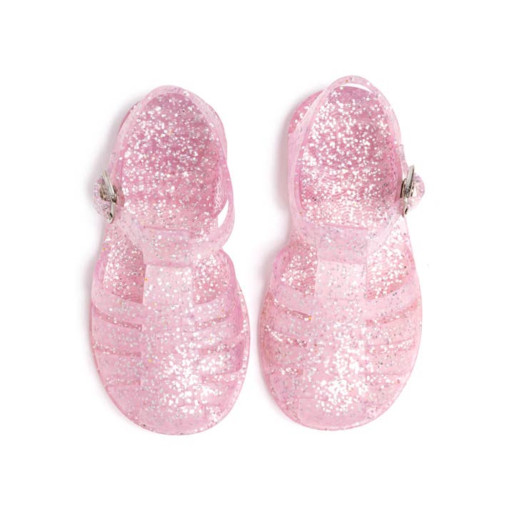 PINK GLITTER TULSA - WATER SHOES TODDLER KIDS SHOES JELLY SANDAL for wholesale on Faire