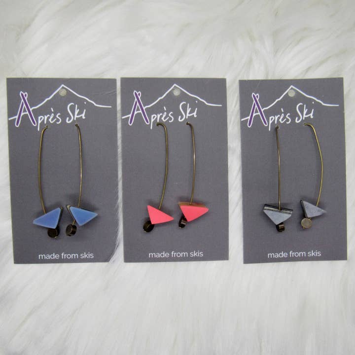 Apex - Orecchini da sci, colore: bronzo antico per la vendita all'ingrosso da parte di Après Ski Jewelry