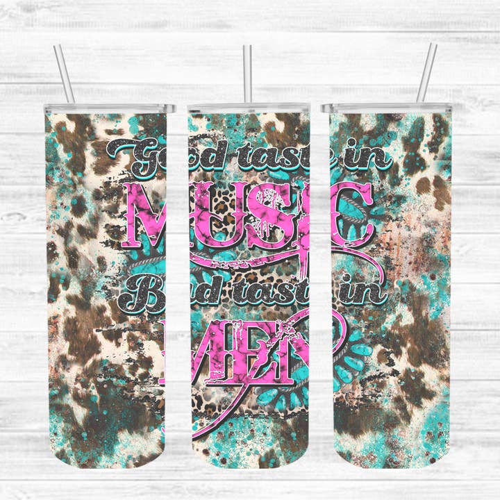 Music and Men Tumbler for wholesale by Loran And Company