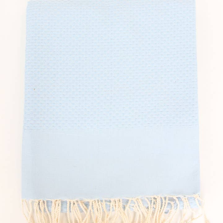 Scents and Feel – wholesale Badhandduk – Fouta-handduk i bikaksmönster - enfärgad4