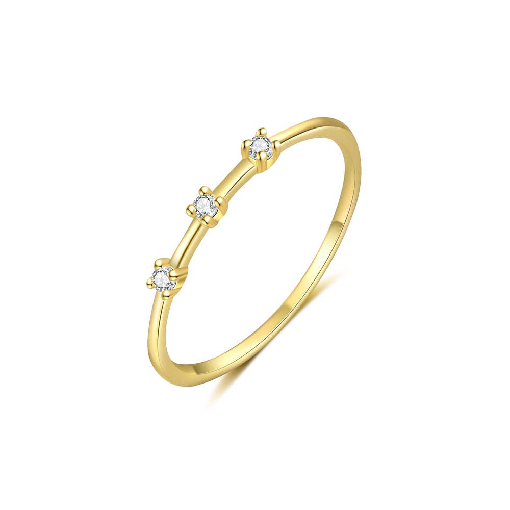 Gioiellin - S925 Silver Jewelry - Wholesale Multi-Stone Ring - 925 Sterling Silver Colored Zircon Star and Moon Ring9