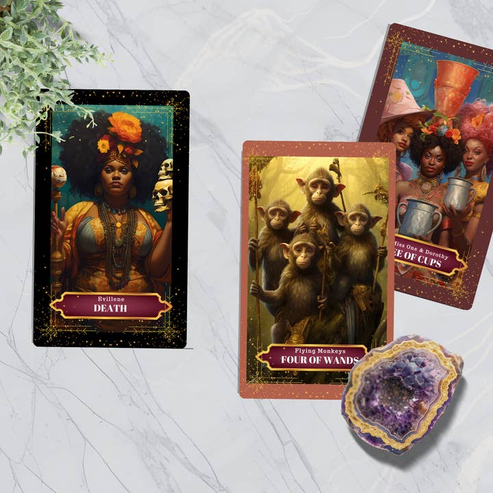 The Sacred SoulCraft - Wholesale Tarot Cards - Dorothy's Adventure the land of OZ Tarot Deck3