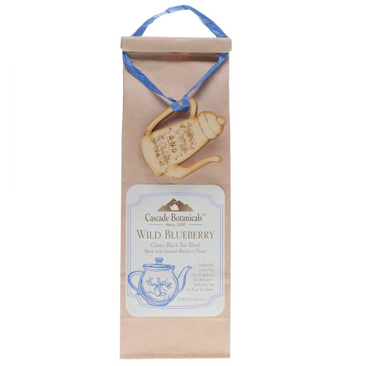 Cascade Teas & Botanicals - Wholesale Loose tea - Wild Blueberry Black Tea Loose Pack