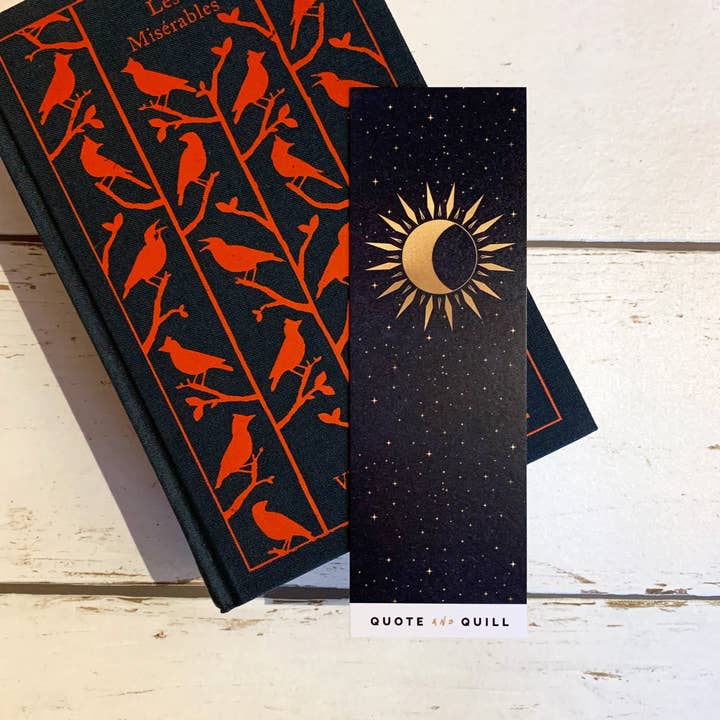 Quote and Quill - Wholesale Bookmark - Les Miserables - 'Even The Darkest Night Will End' Bookmark1