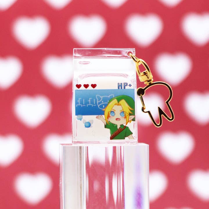 squibblefu - Wholesale Keychain - Women's - LoZ | Lon Lon Milk | Milk Carton Charms1