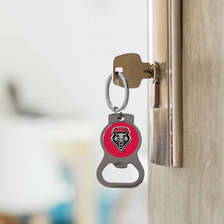 Rico Industries - Wholesale Keychain - Unisex - NCAA New Mexico Lobos Bottle Opener Key Chain2