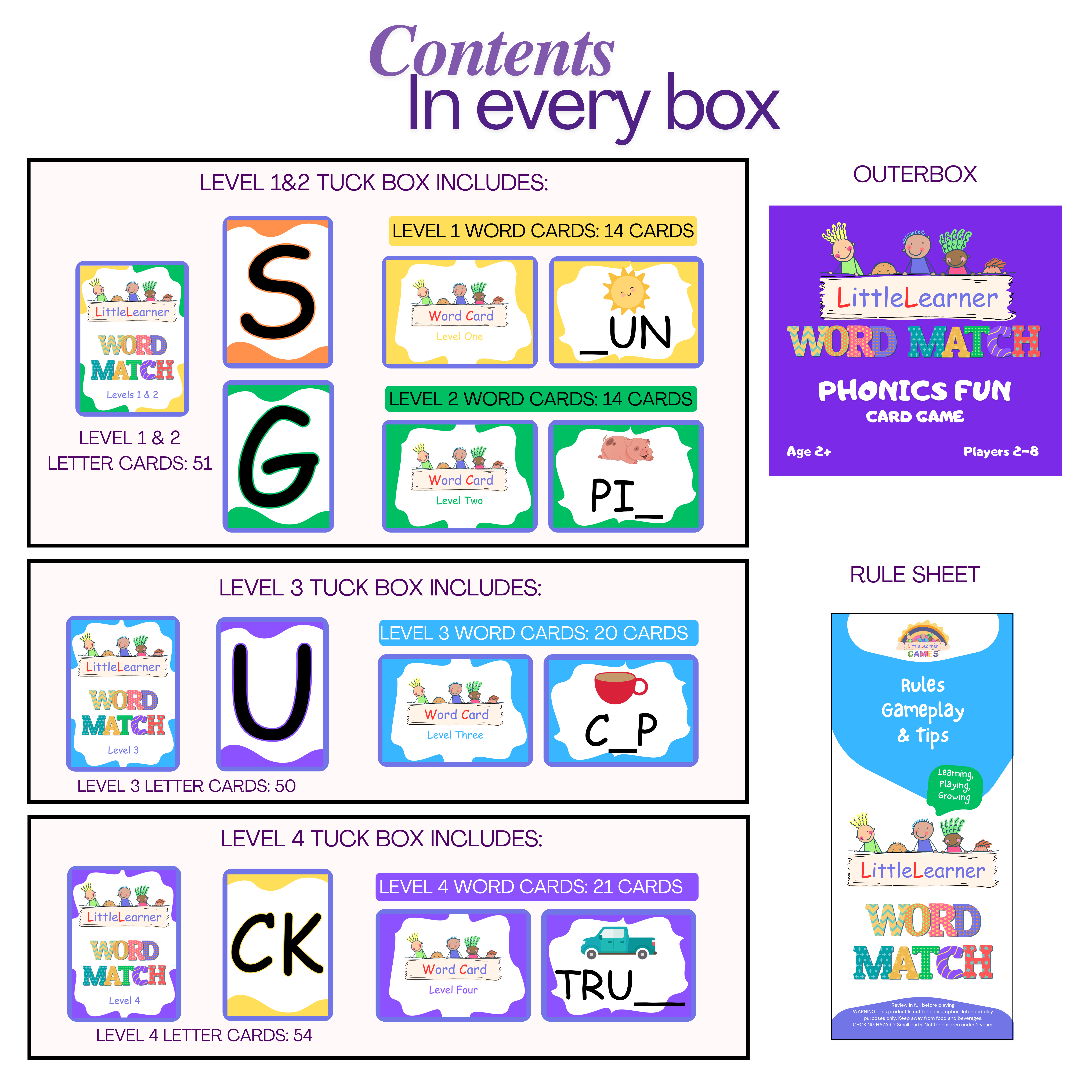 Little Learner Games – Großhandel Lernkarten – Kind & Baby – Kleiner Lerner Wortspiel9