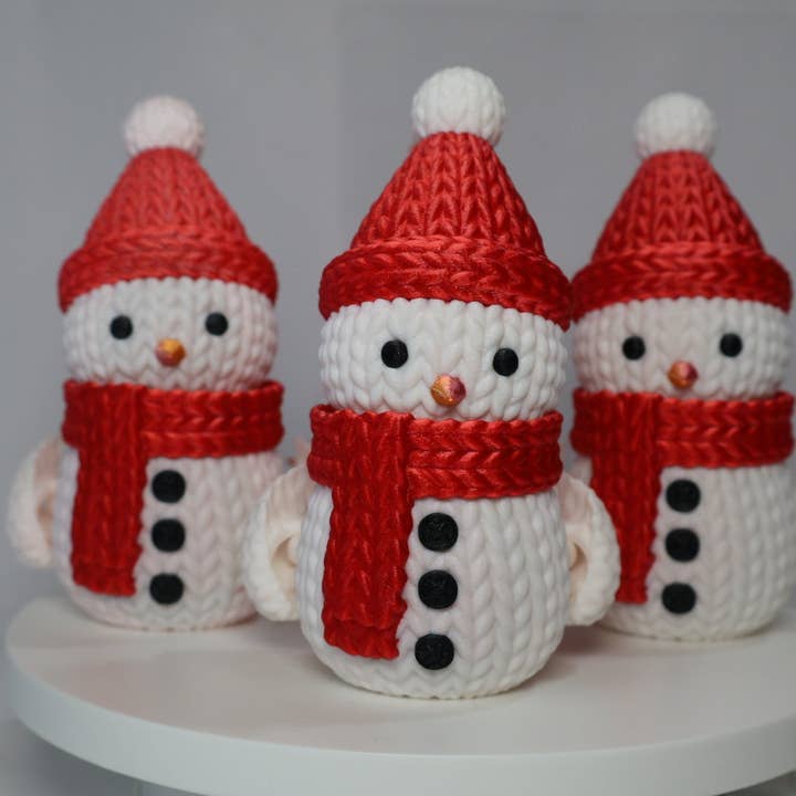 Figura de Muñeco de Nieve - Decoración Navideña Articulada para venta al por mayor de Scent Your World