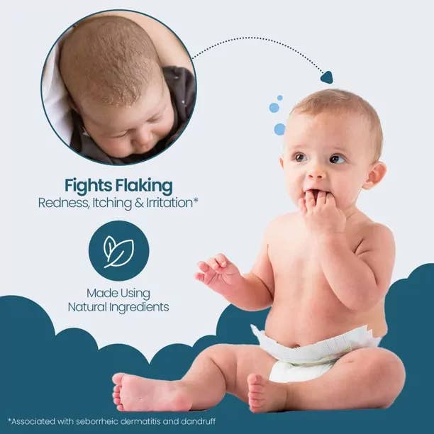 Happy Cappy - Wholesale Bath & Body Set - Baby - 3 Step Baby Skincare Routine Bundle to Manage Cradle Cap and Eczema (FREE Beanie Brush)10