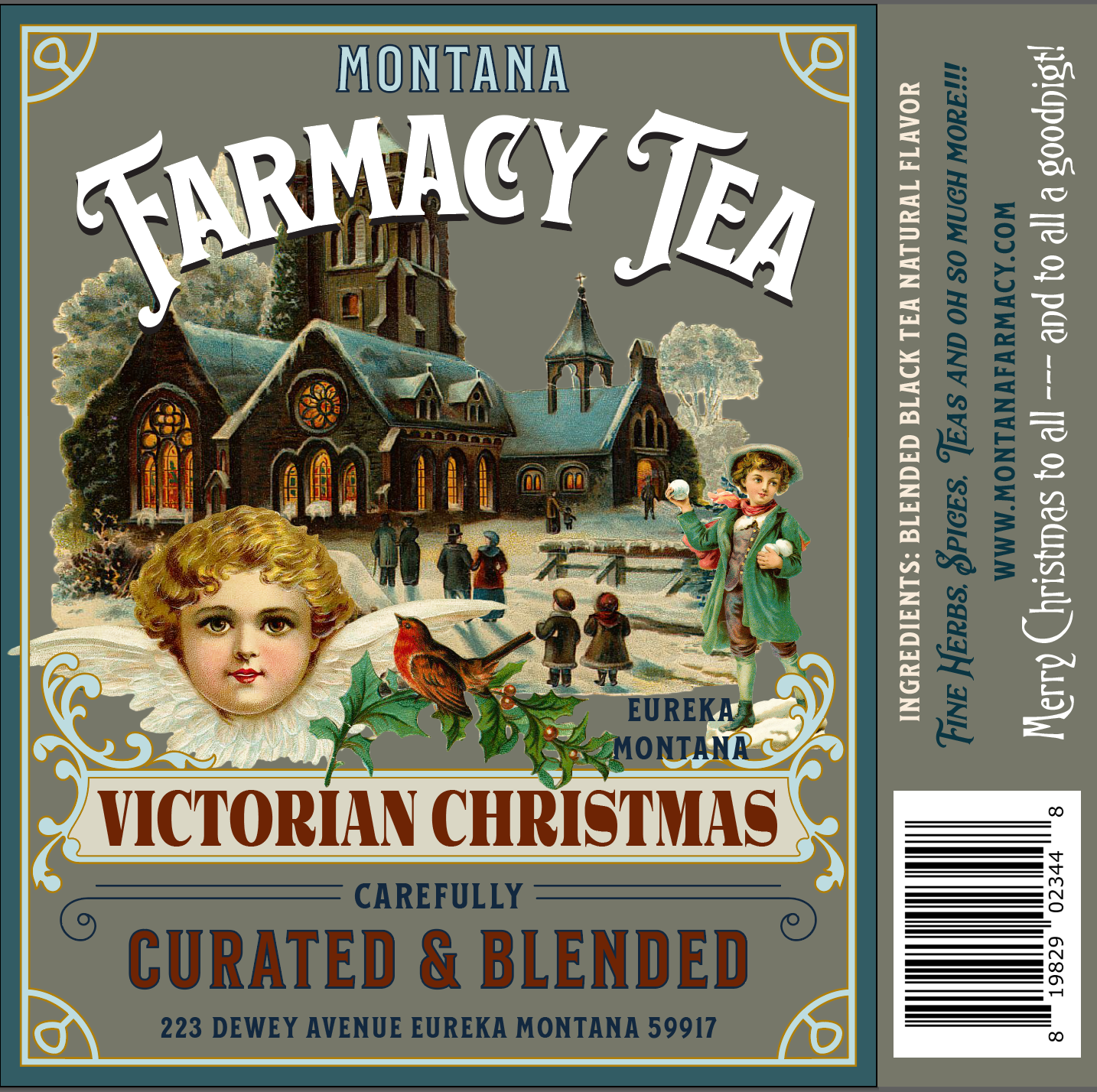 Montana Farmacy - Wholesale Loose Tea - Vintage Victorian Christmas Tea warm and delightful1