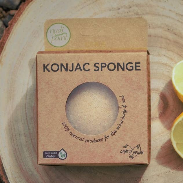Konjac Facial Sponge - CITRUS for wholesale by Nudi Point