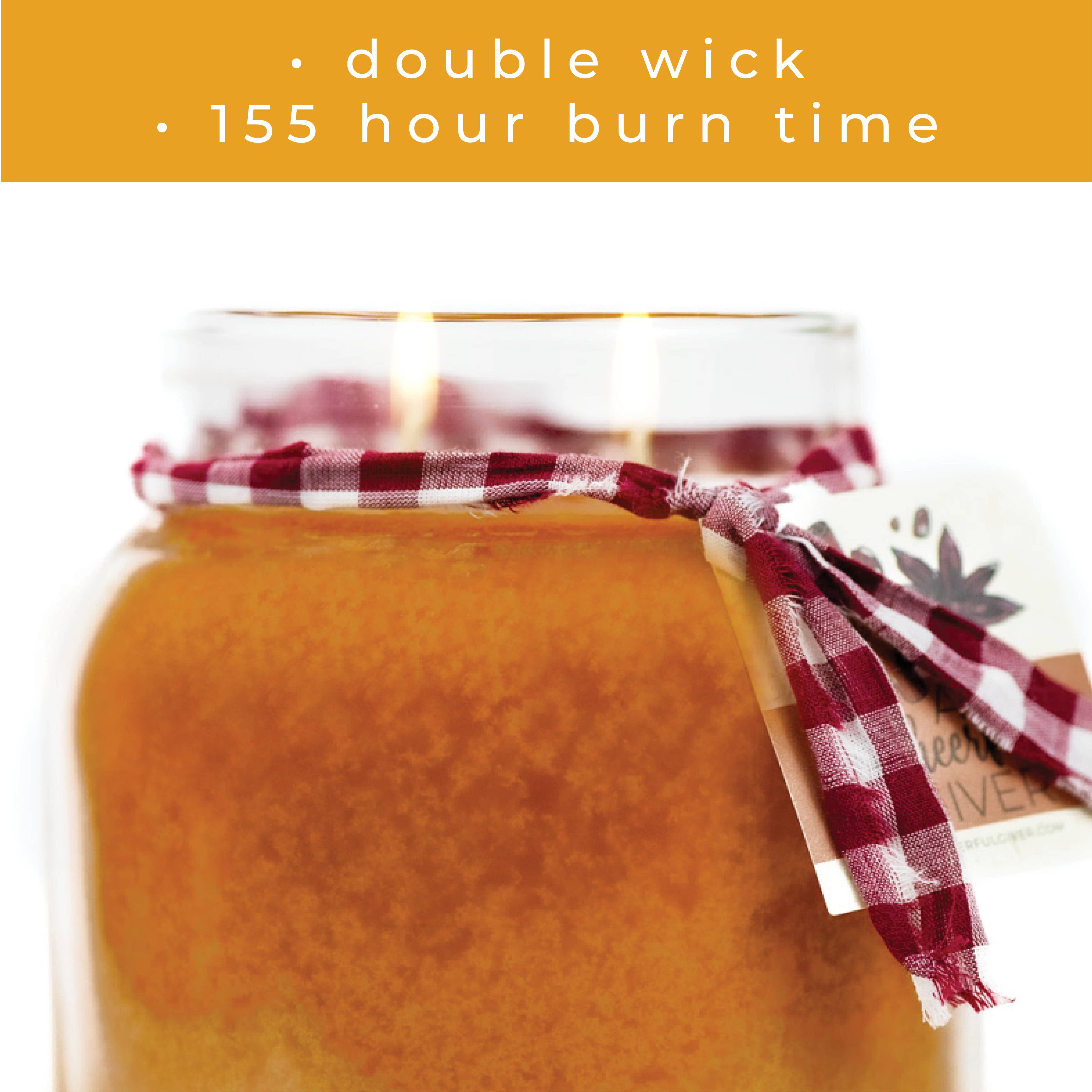 A Cheerful Giver - Wholesale Jar/Filled Candle - KOTL Papa Candle (34oz.) - Fireside Escape3